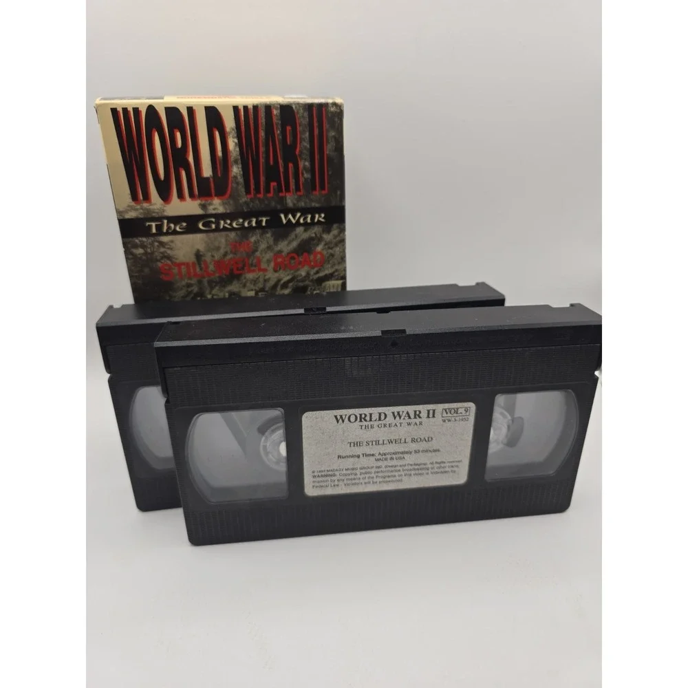 World War 2 The Great War 2 Video Vhs Set